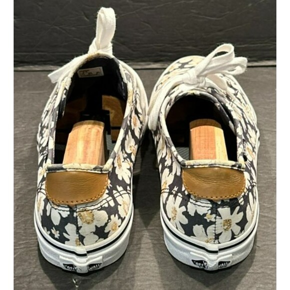 Vans Ultra Cush Camden Deluxe Black/White Floral Print Women's Size 9.5 - Picture 6 of 11